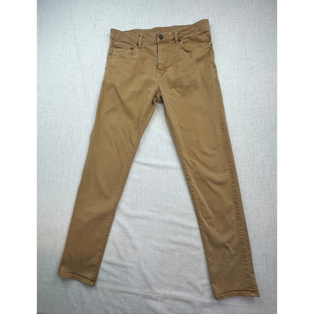 American Eagle Extreme Flex Slim Pants Mens 32x34 Khaki Tan Chino Workwear